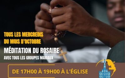 Octobre : mois de la prière du Rosaire