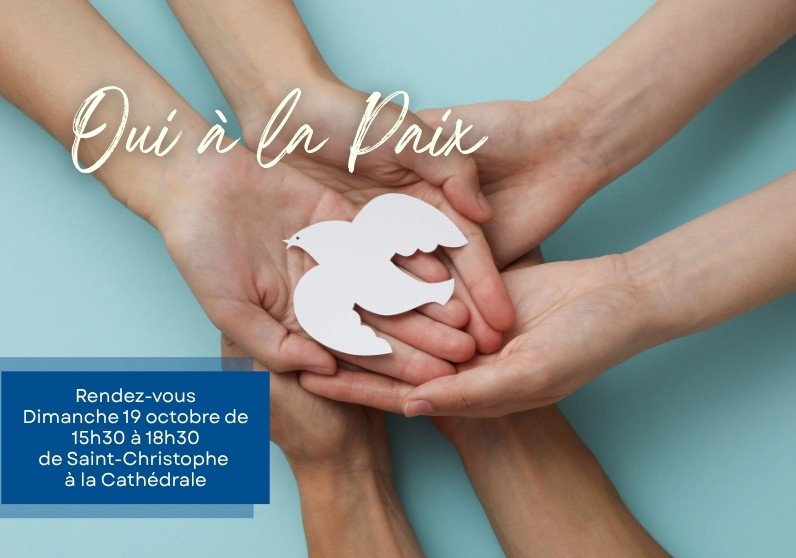 Marchons pour dire NON à la violence et OUI à la Paix