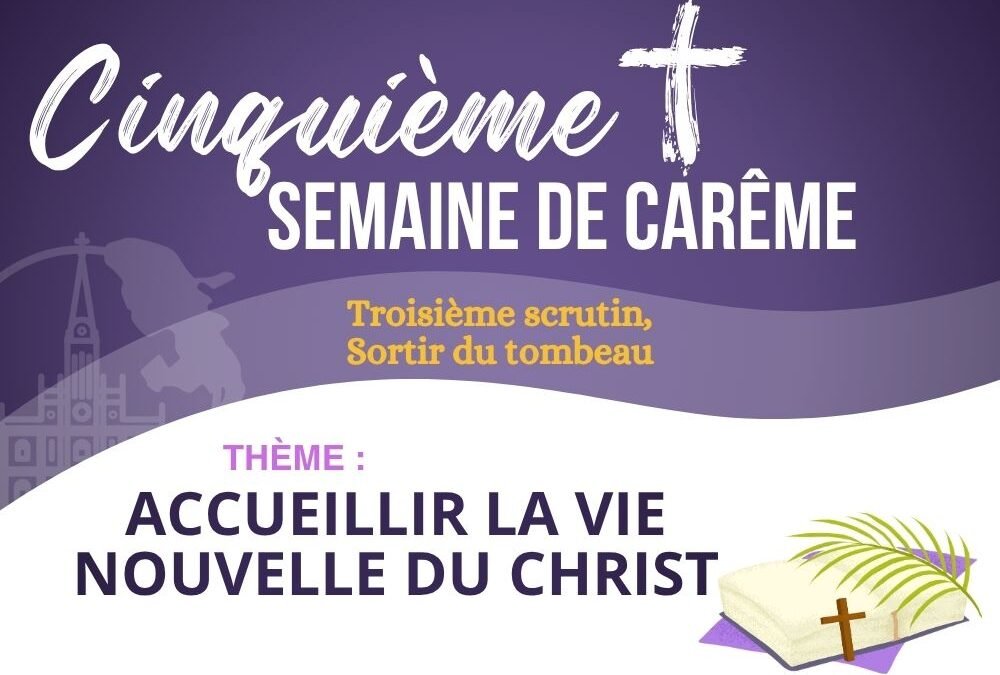 5ème semaine de carême