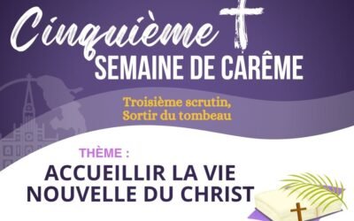 5ème semaine de carême