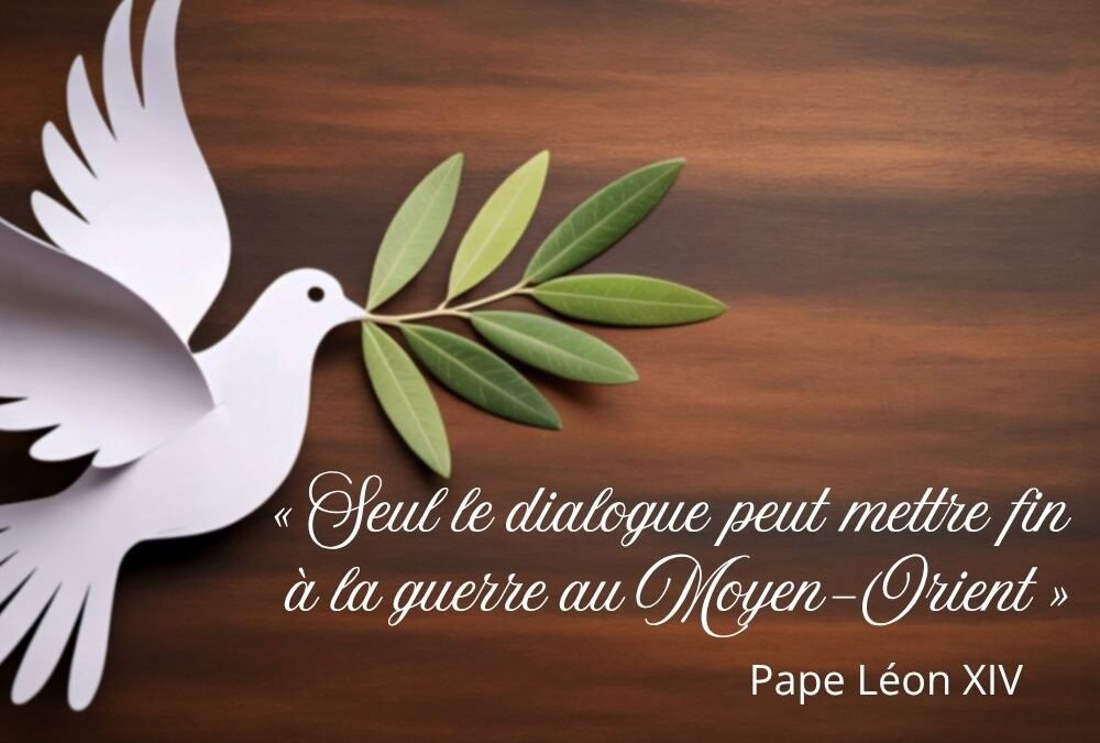 Veillée de prière pour la paix présidée par Léon XIV – Samedi 11 avril à 18 heures